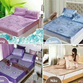 Chiếu  lụa điều hoà  cho gđ mùa hè