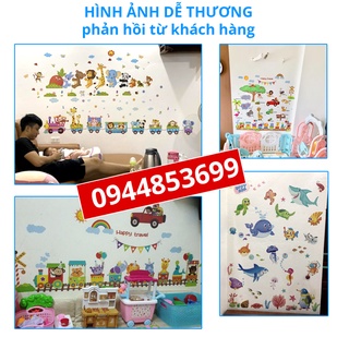 Decal dán tường trang trí sinh nhật cho bé
