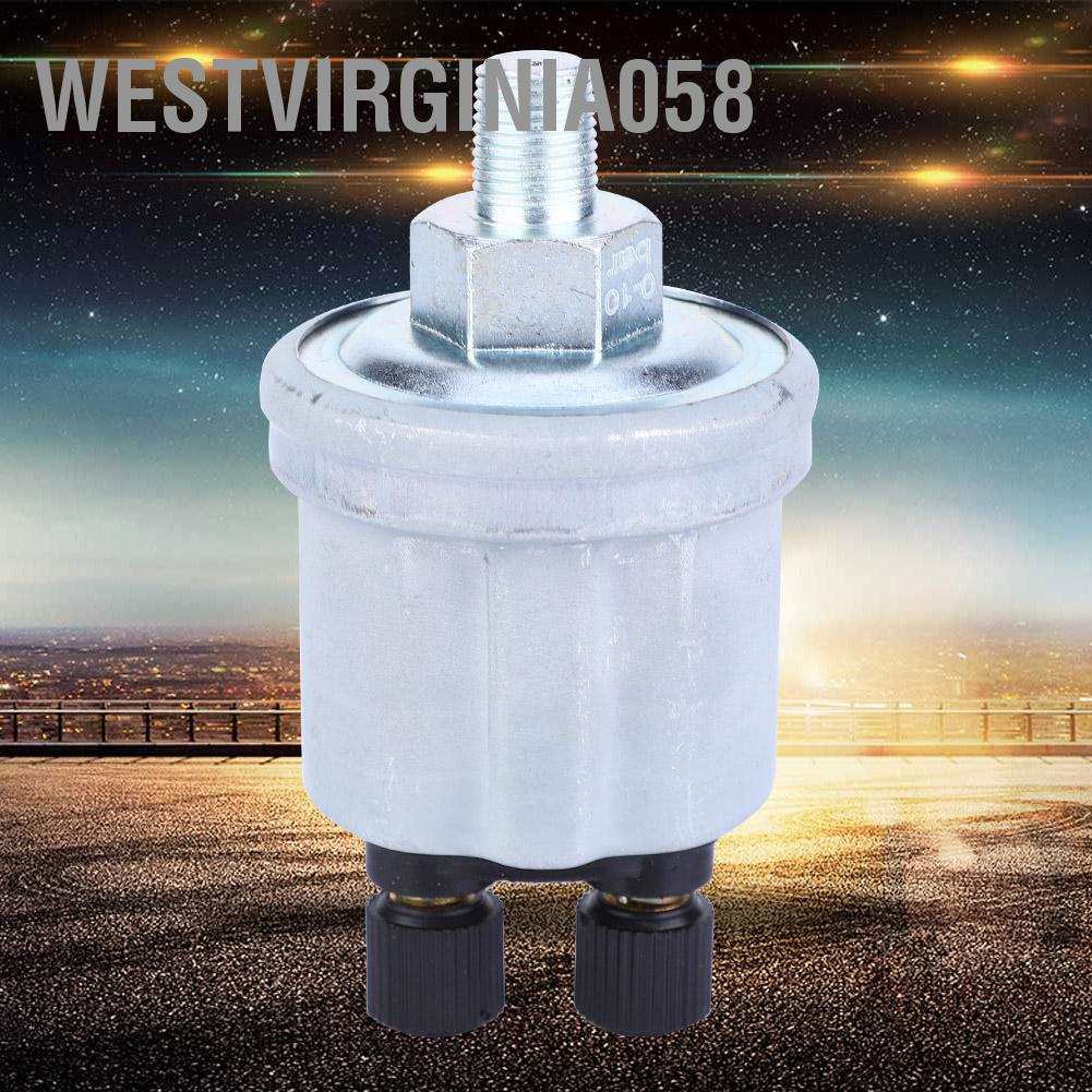 Cảm Biến Áp Suất Dầu Westvirginia058 1 / 8-27 NPTF 0-10 Chuyên Dụng Cho VDO