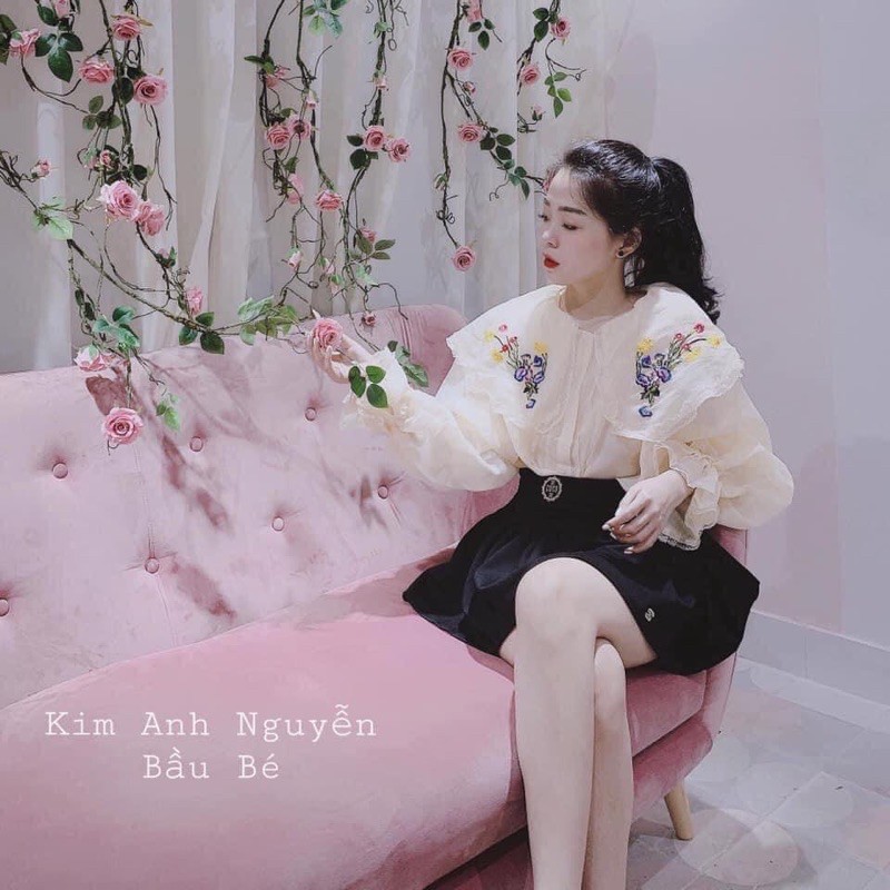 Áo sơ mi bánh bèo