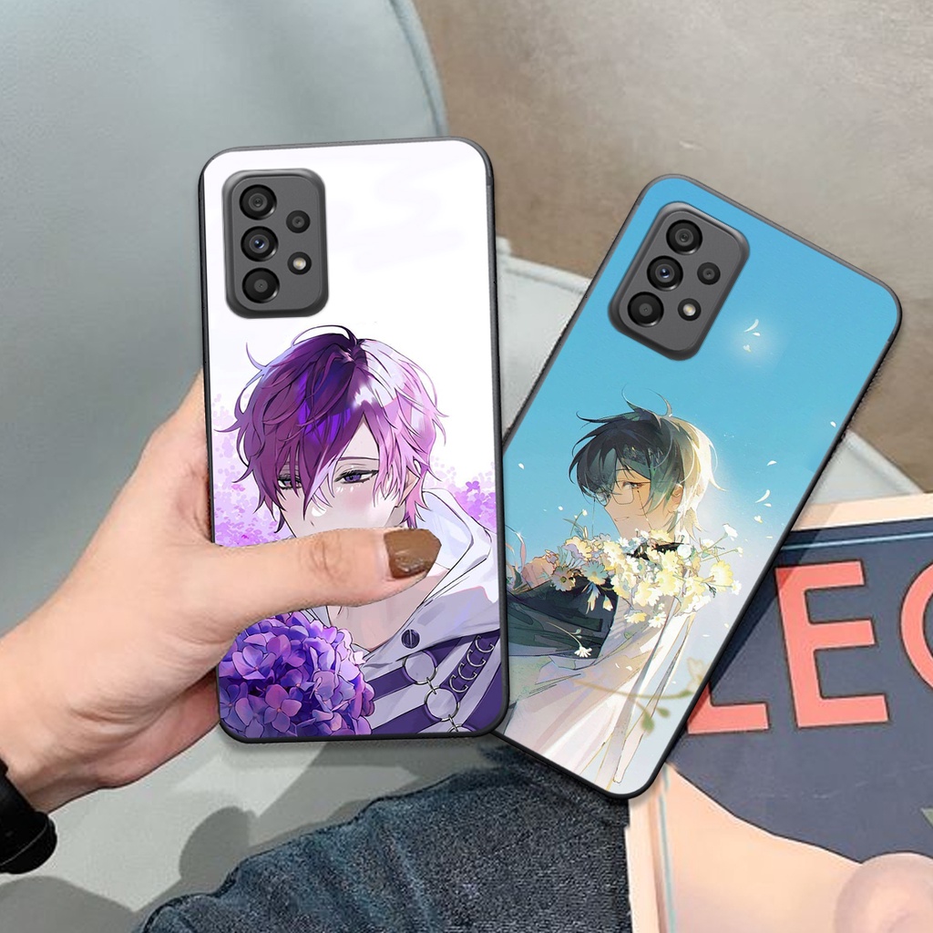 Ốp Samsung A33 / A53 / A73 hình cô gái , chàng trai mùa thu nhẹ nhàng dễ thương trẻ trung