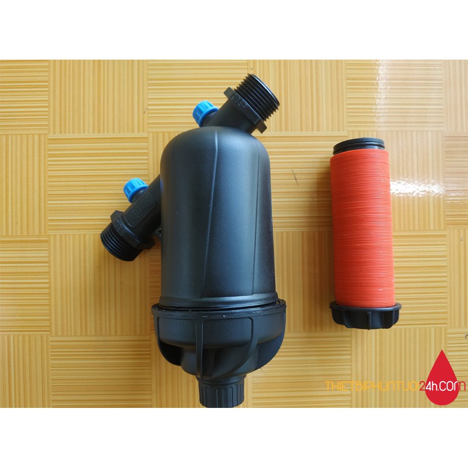 Bộ lọc đĩa phi 34 hạn chế cặn tắc nghẹt béc phun sương dành cho hệ thống tưới hệ thống phun sương - MHL