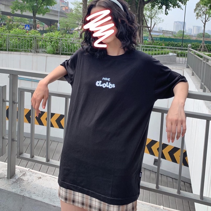 Áo Thun tay lỡ unisex Gấu MNC