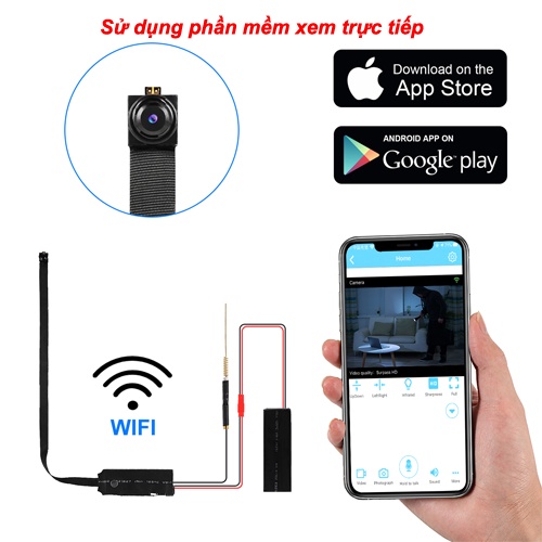 [ SIÊU PHẨM ] Camera Quan Sát Wifi S999PRO Xem Từ Xa Trên Điện Thoại, Nhỏ Gọn, Hình Ảnh Siêu Nét - Âm Thanh Lọc ÂM