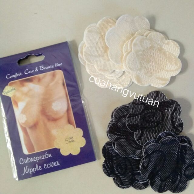 Com bo 10 miếng dán ti ren bằng giấy