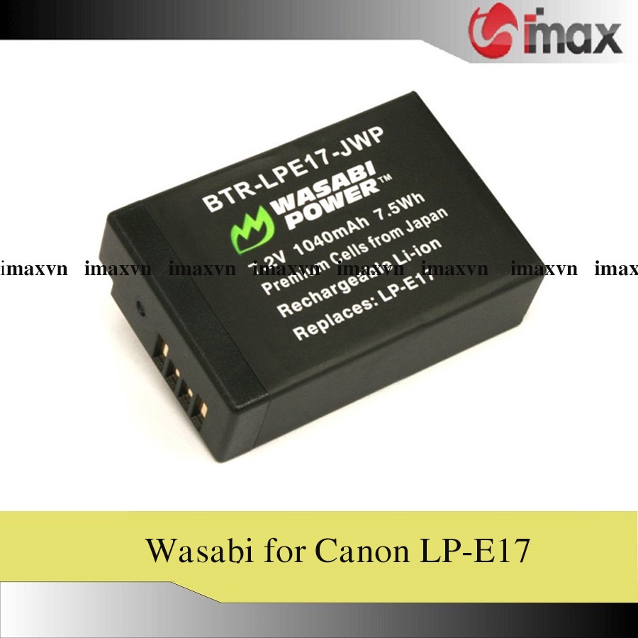 Pin máy ảnh Wasabi for Canon LP-E17