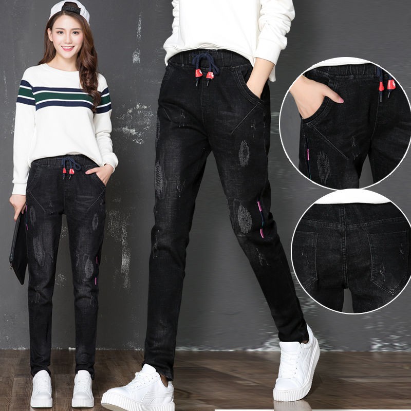 Quần Jean Nữ Lưng Cao Ống Rộng Thời Trang Xuân Thu 2021 | BigBuy360 - bigbuy360.vn