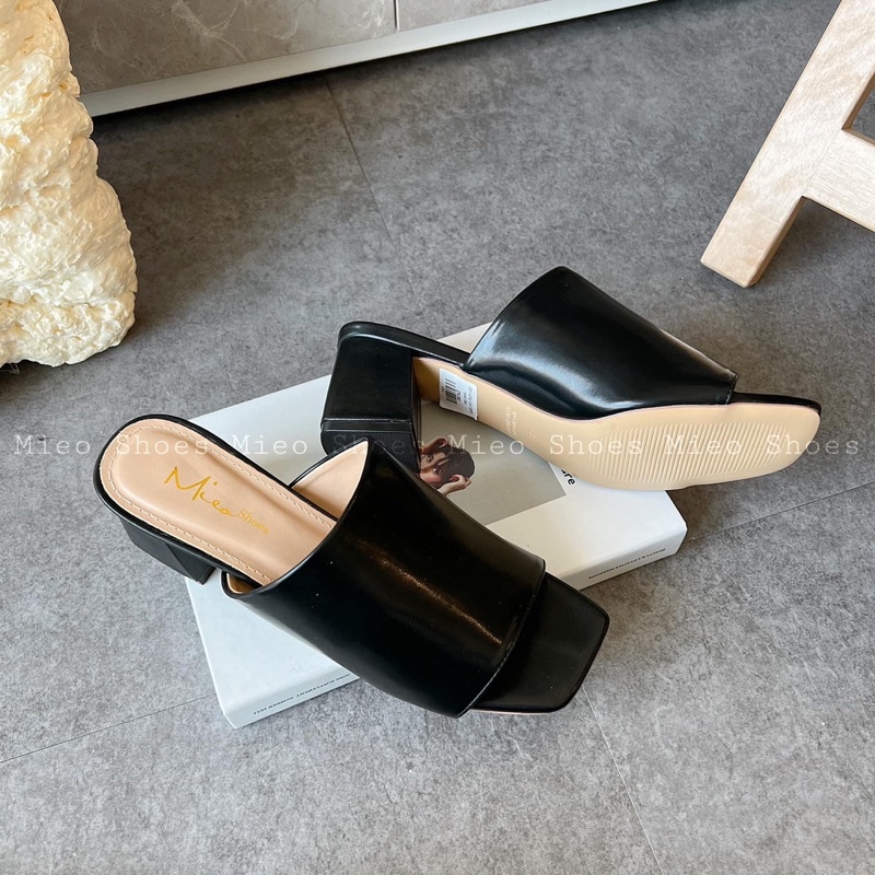 GUỐC QUAI BẢNG TO 5P DA SIÊU MỀM ( MIEO SHOES G545 G546 G547 )