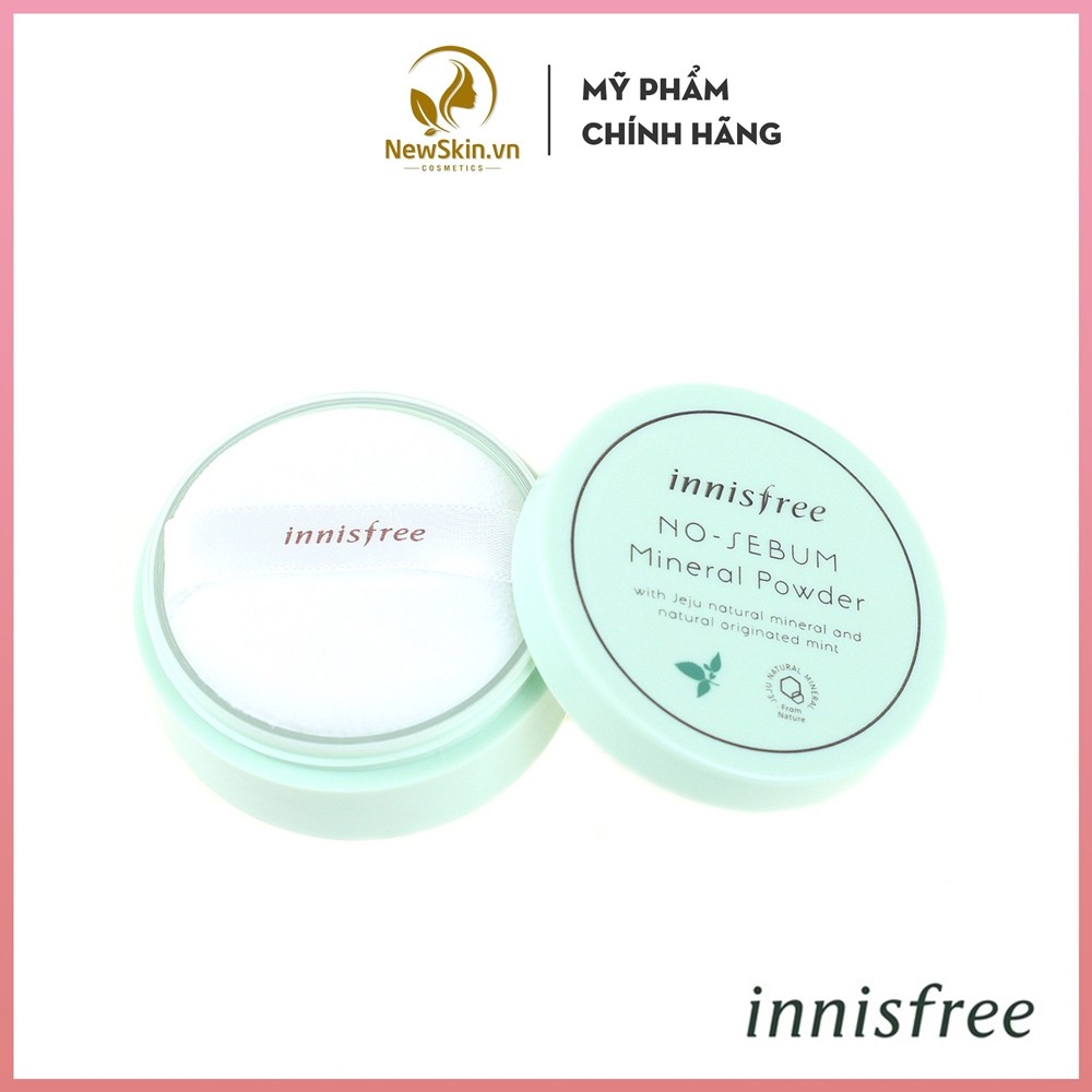 Phấn Phủ Dạng Bột Khoáng Innisfree No-Sebum Mineral Powder 5g