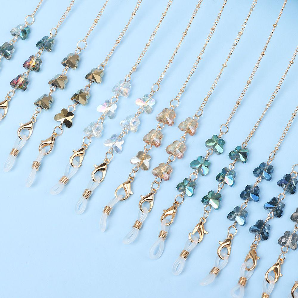 Vòng cổ Kim Loại Đeo Mắt Kính Thời Trang|Vòng cổ Chuỗi Hạt Thời Trang Xinh Xắn