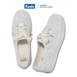 Giày Keds Nữ - Triple Kate Spade Cream - KD057805
