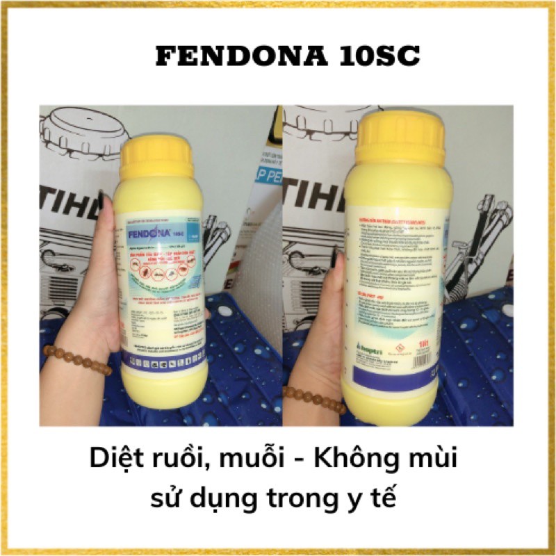 FENDONA 10SC (chai 1000ml) - diệt ruồi, muỗi, kiến ba khoang ( sử dụng trong y tế, khuyến khích sử dụng trên toàn quốc)