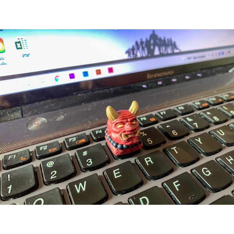Nút bàn phím cơ hình nhân vật Orc Monk/ Resin keycap/ Keycap set/ Esc keycap/ Gift for gamer