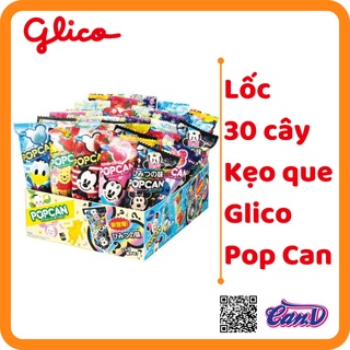 ( Bán sỉ ) Lốc 30 cây Kẹo que Glico Pop Can 13gr
