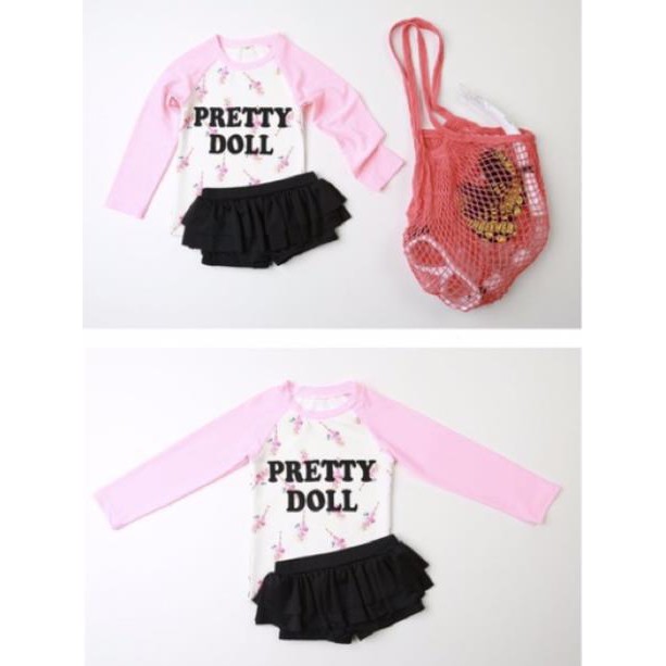 Bộ đồ bơi dành cho bé gái mùa hè Pretty Doll mã C06