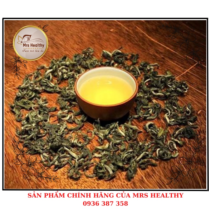 Trà Shan Tuyết Cổ Thụ Hữu Cơ - Loại Đặc Biệt Cao Cấp - Chè Shan Tuyết Cổ Thụ Suối Giàng Túi Zip 250gram.MrsHealthy.vn