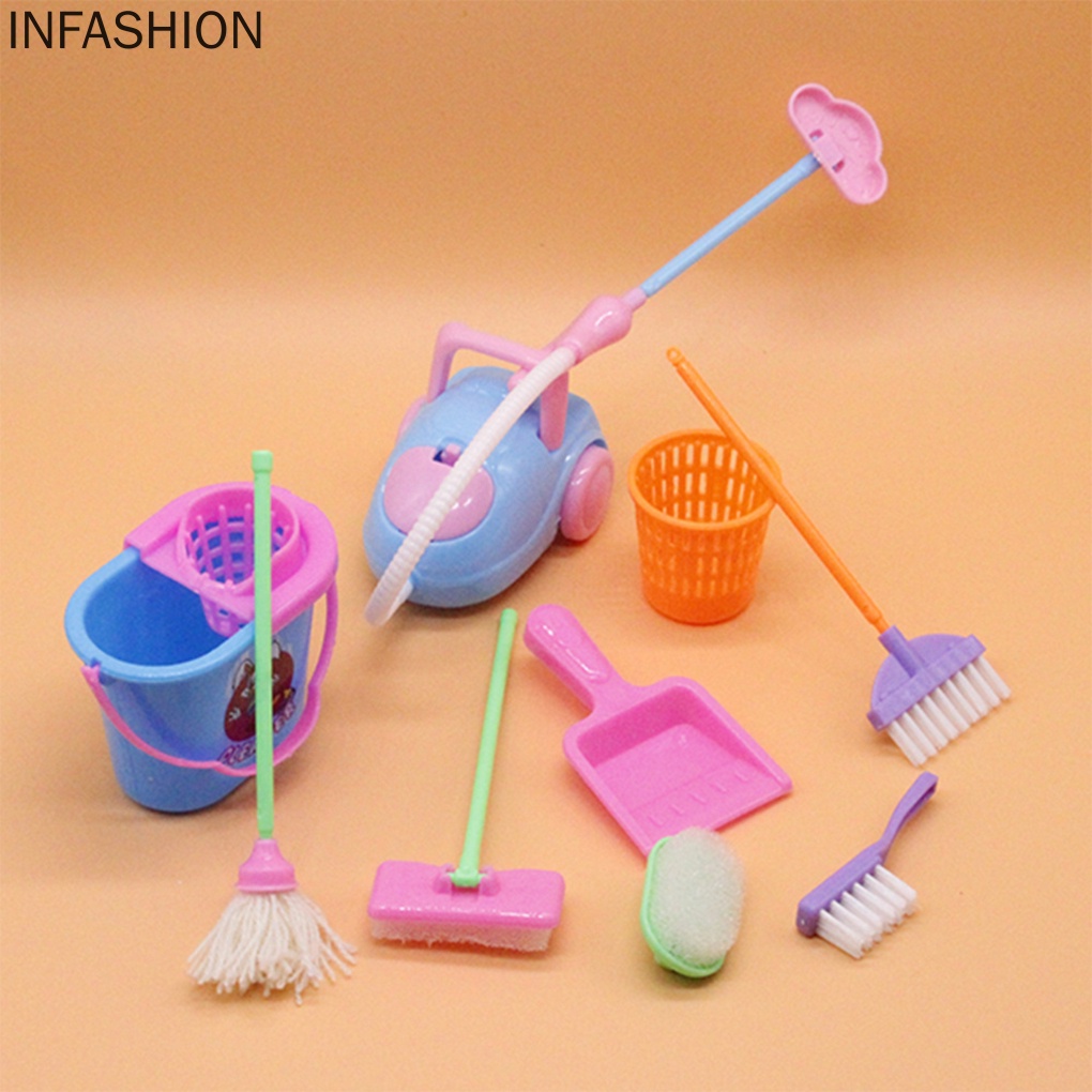 Bộ 9 Dụng Cụ Vệ Sinh Nhà Cửa Cho Bé