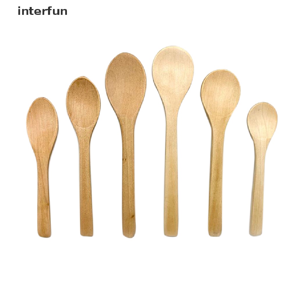 Set 1/3/5 muỗng gỗ tre thân thiện với môi trường