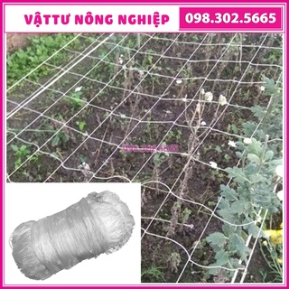 Lưới làm giàn leo sợi kép - 1 kg , sợi dai, bền, chắc, độ bền 5 năm