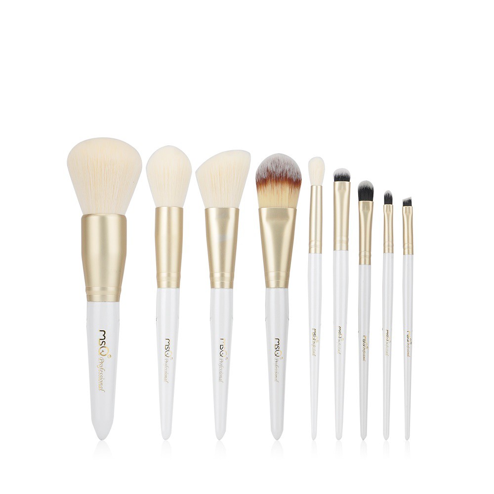 (HÀNG CHÍNH HÃNG) Bộ Cọ 9 cây cao cấp MSQ Romantic Dencounter 9 pcs Makeup Brush Set