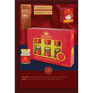 YẾN QUEENNEST HỘP 12% 6 HỦ