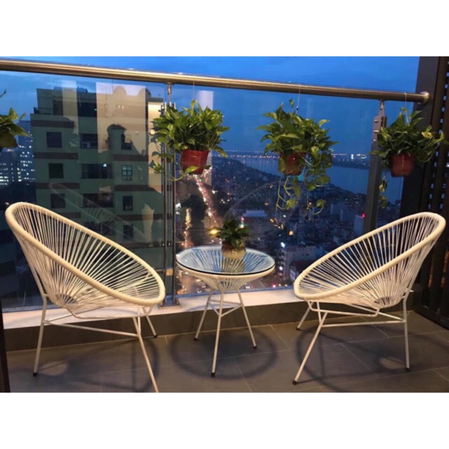 Ghế thư giãn ACAPULCO dây văng nhựa( cao cấp)
