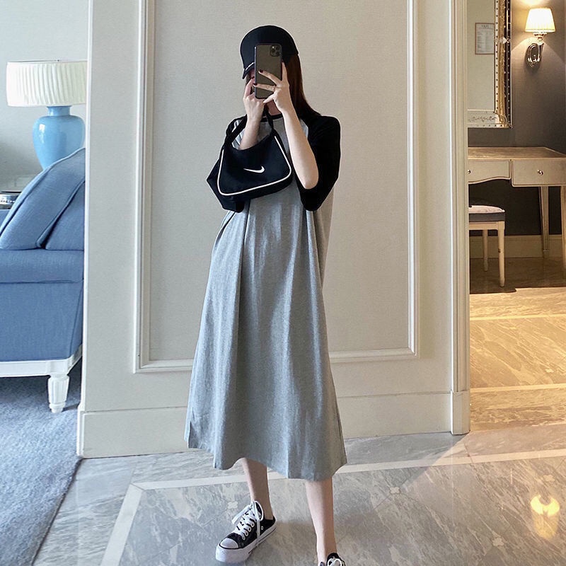 Đầm Thun Dáng Dài Form Rộng Thời Trang Dành Cho Nữ