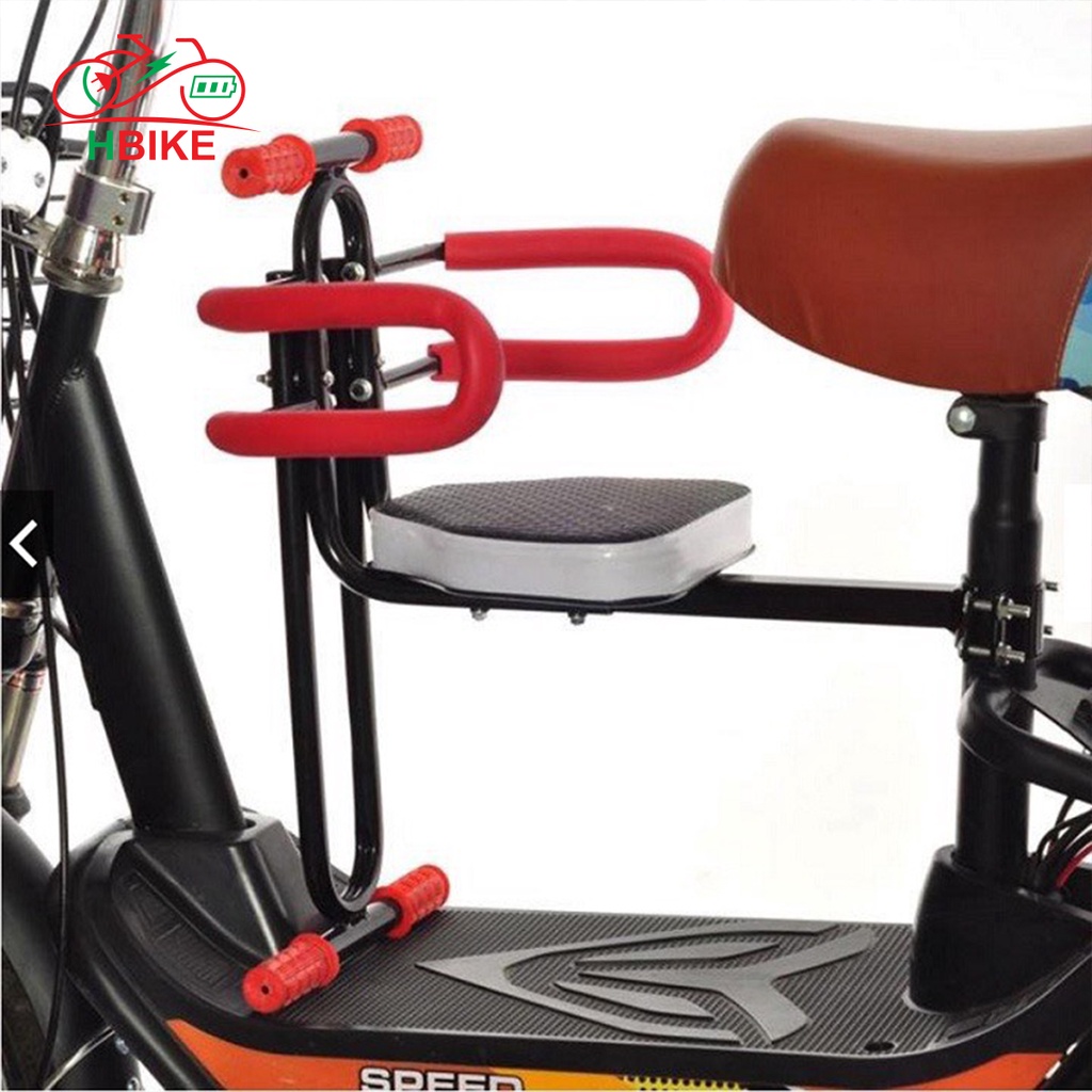 Ghế ngồi xe điện xe đạp xe Scooter cho bé Hbike, ghế có quây bảo vệ an toàn cho trẻ em khi ngồi xe