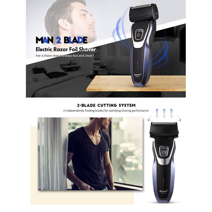 Máy cạo râu cầm tay KM-878