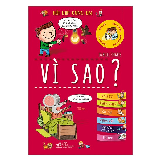 Sách: Vì Sao? Hỏi Đáp Cùng Em! Tái Bản năm 2019