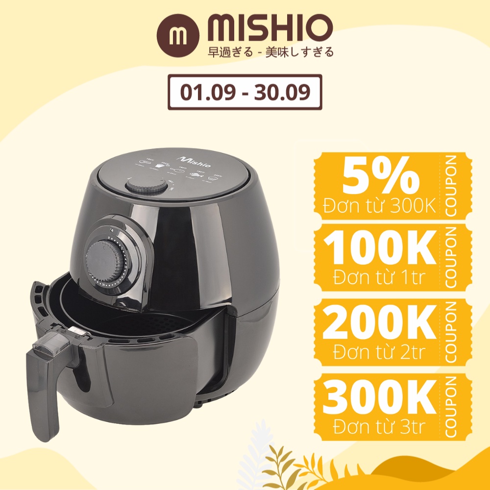 Nồi Chiên Không Dầu Mishio MK01 New 3.8L
