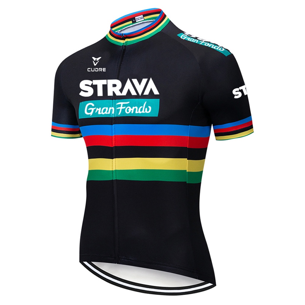 Áo Đạp Xe Leo Núi Phong Cách Mới 2022 STRAVA Cho Nam