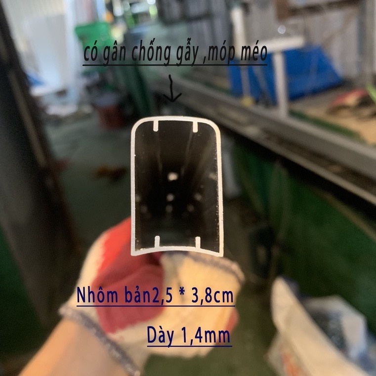 Thước dây gạt vữa HTB . nhôm nhập khẩu Đài Loan