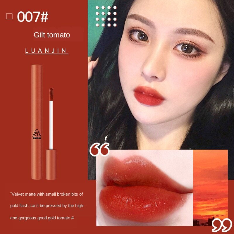 Son Môi Chống Nước Không Phai Không Dính Ly Màu Sắc Thời Trang