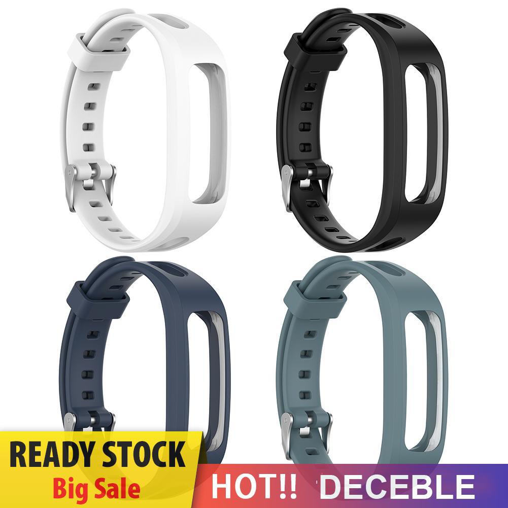 Deceble Silicone Watch Band for Huawei Honor Band 4 Running Version/Huawei Band 3e