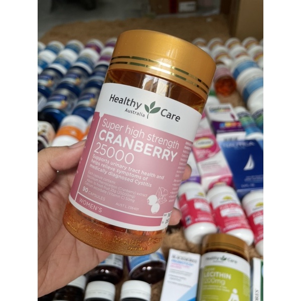 VIÊN HỖ TRỢ TIẾT NIỆU HEALTHYCARE CRANBERRY COSY 25000_ CHUẨN BILL