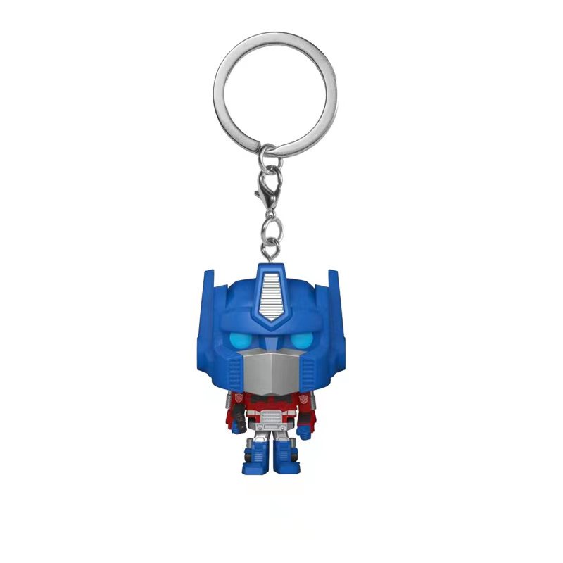 Móc Khóa Funko POP Transformers Optimus Prime 2022 Bằng PVC Báo Đen / Người Dơi