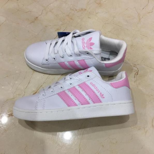 Real Nhất [SALE SỐC-SẴN HÀNG] Giày adidas trơn 3 vạch size 36->43 kẻo hết ) bán chạy . new . 2020 K . ! . * . ` _