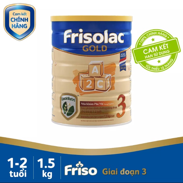 [Date T2/2023] Sữa bột Friso Gold 3 1.5kg