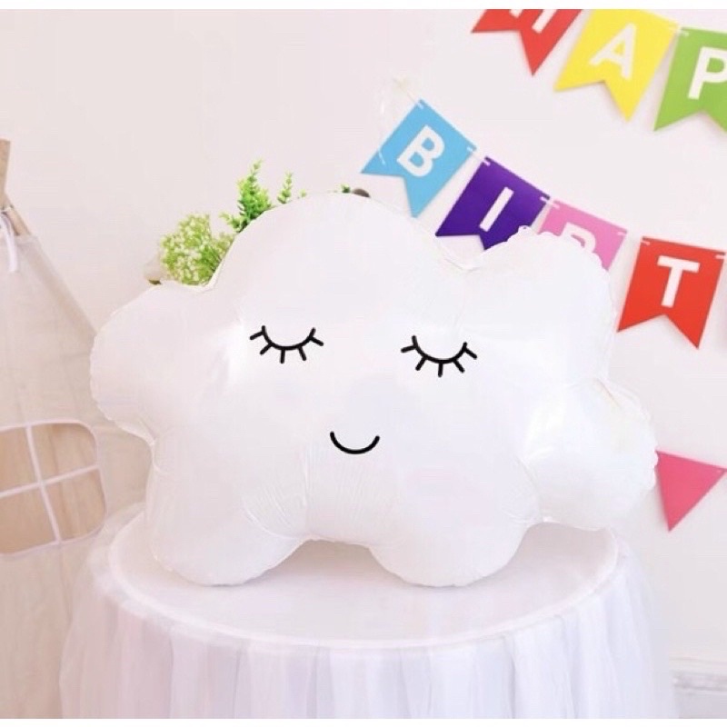 Bong bóng mặt trời - mây - cầu vồng - Sao - Trăng - trang trí sinh nhật