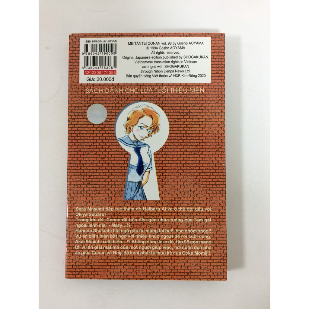 Sách - Thám tử lừng danh Conan - Tập 91
