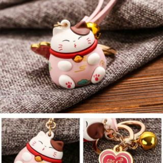 Móc khoá mèo lucky cat