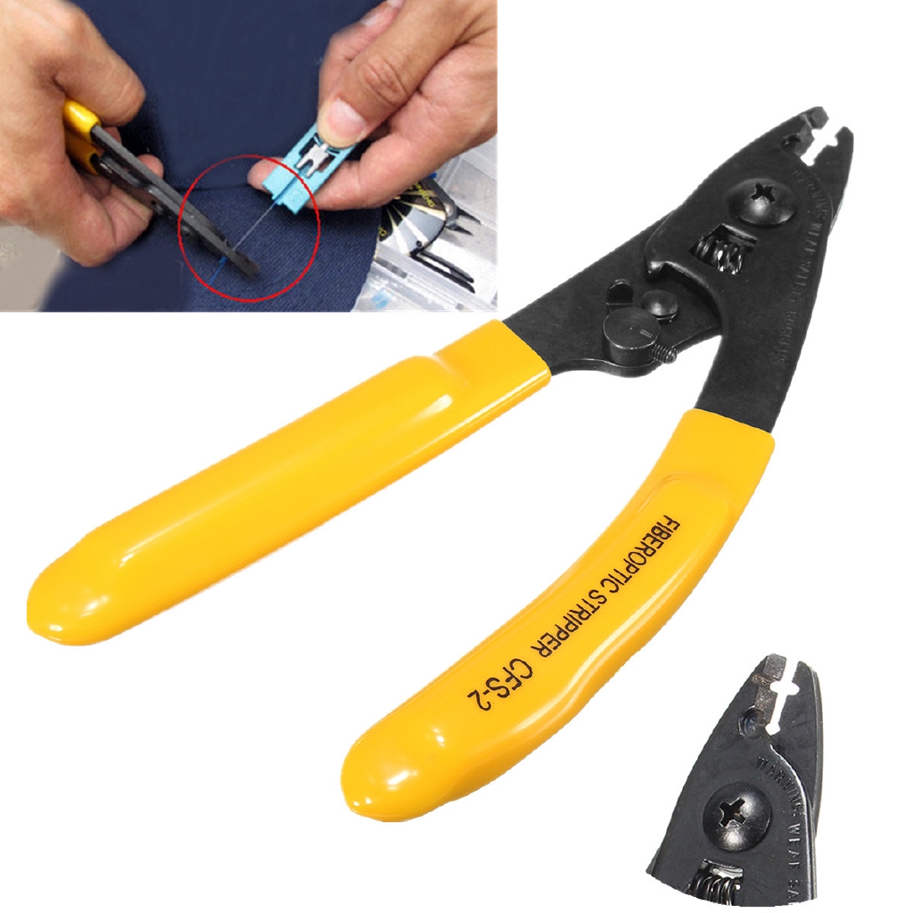 Kìm cắt/tuốt sợi quang tay cầm nhựa chống trượt 165mm