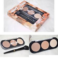 Phấn Tạo Khối 3 Ô W7 Shape Your Face Contour Kit