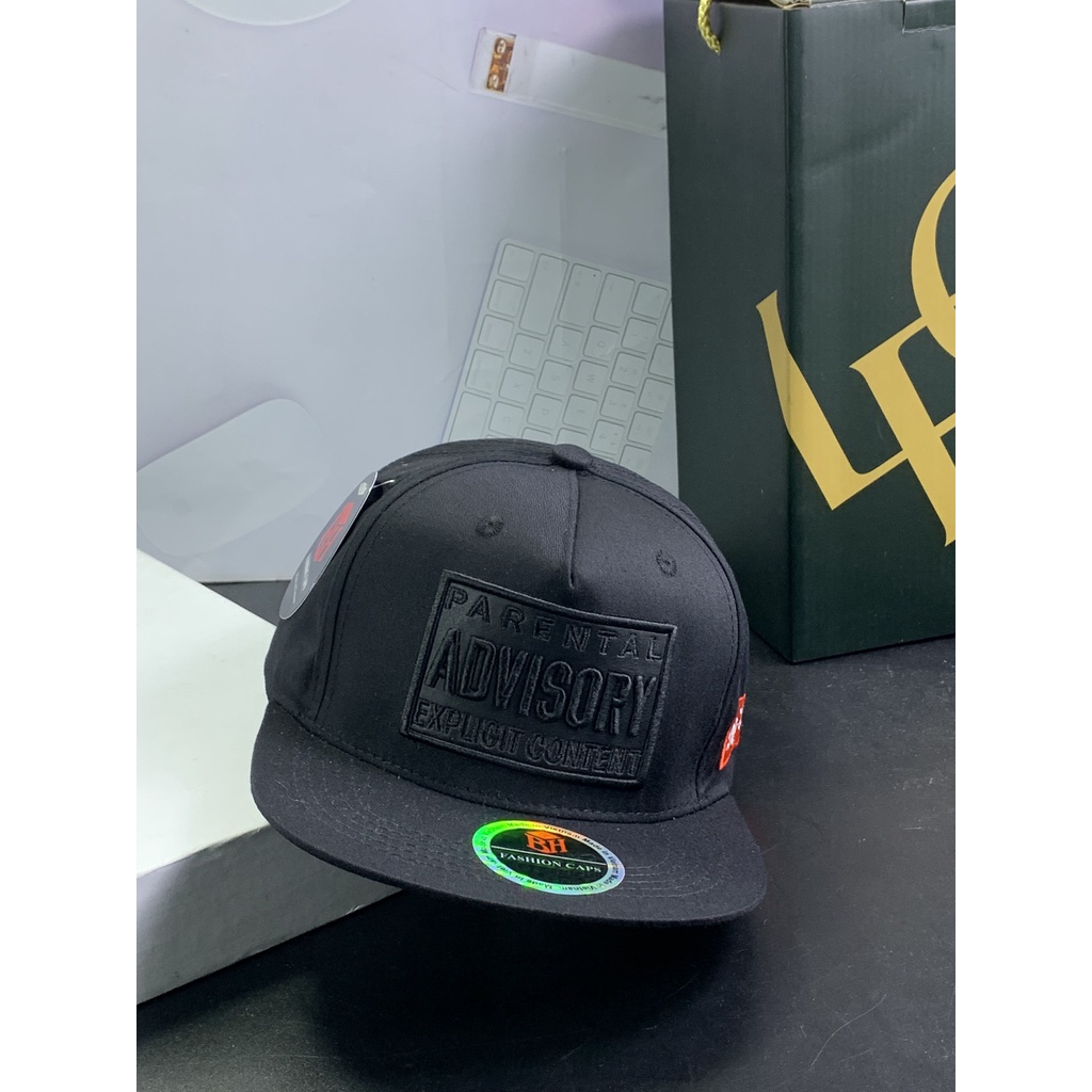 Mũ snapback mặt vuông ADVISORY phong cách cool ngầu phong cách trẻ trung )