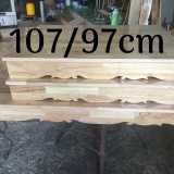(khổ lớn 107cm) Bệ kê đặt ban thần tài thổ địa gỗ tự nhiên (nhân làm cỡ đặt)