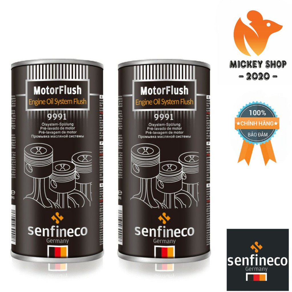 [ 100% GERMANY ] Súc Rửa Động Cơ Ô Tô Senfineco Motor Flush Engine Oil System Flush 443ML 9991 – Hàng Chính Hãng