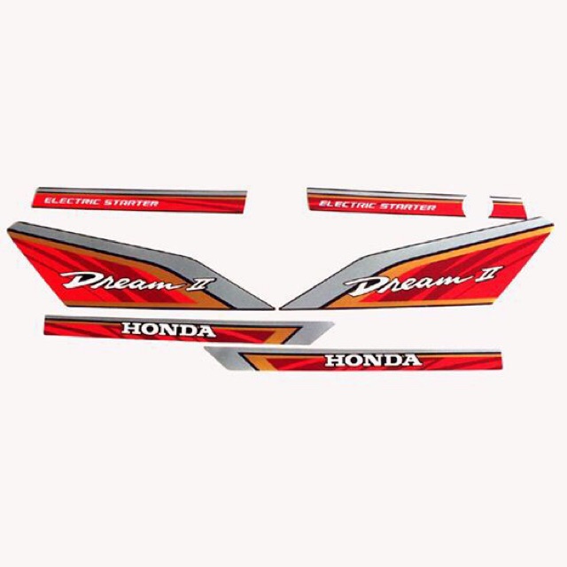 Team xe dream màu đỏ