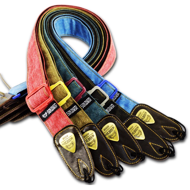 Dây Đeo Đàn Guitar Soldier cực dày dặn và đẹp