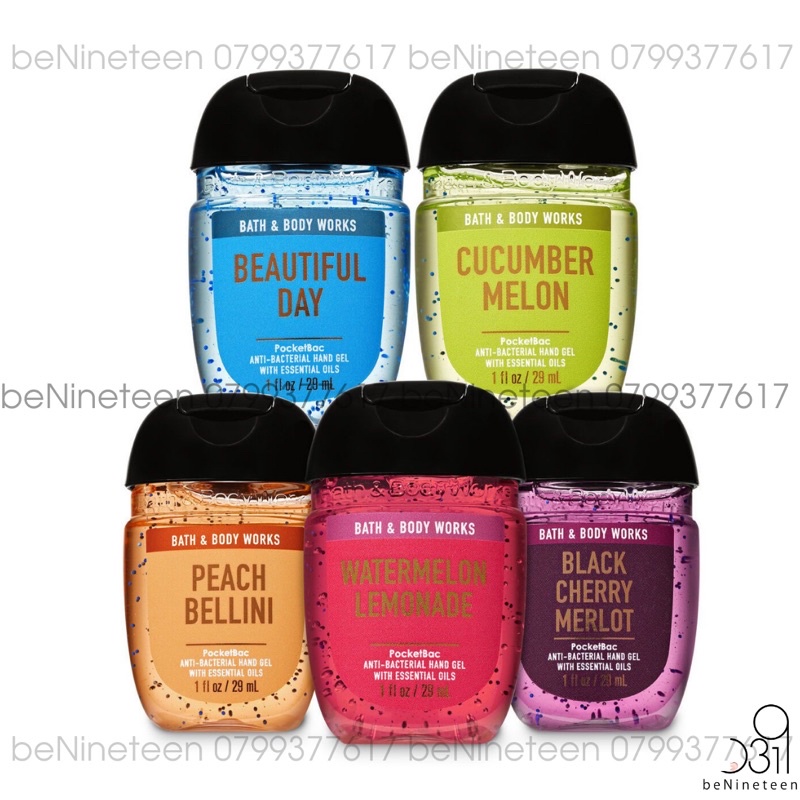 [SALE] Nước Rửa Tay Bath & Body Works PocketBac Anti- Bacterial Hand Gel | BigBuy360 - bigbuy360.vn